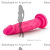 Dildo 7,5' con base de sopapa